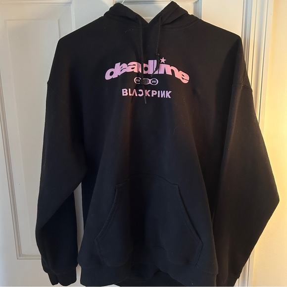 Blackpink Tops - Blackpink Deadline World Tour Hooded Sweatshirt
